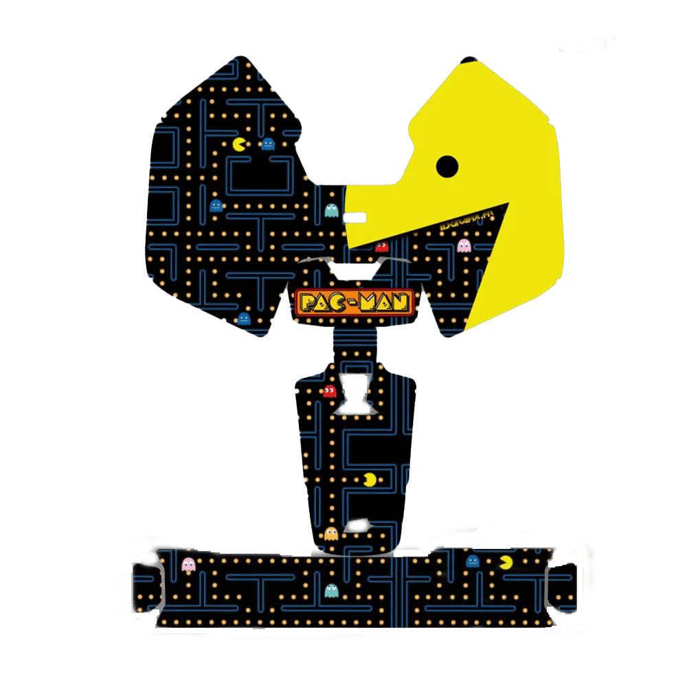 Pacman Edition – Dekal till LUBA Mini | roboservice.se